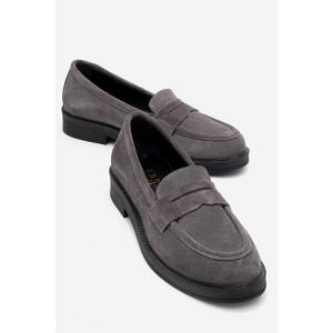 Bree - Smoke Suede Genuine Leather Loafer (Women) smoke suede 9 - 1 of 4