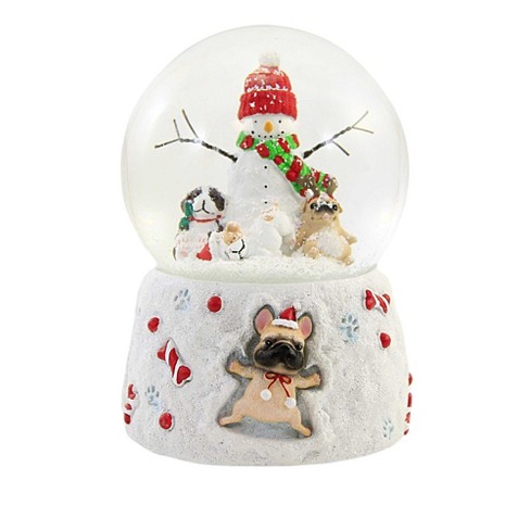 Dog Toys Balls Christmas Toy Snow Globe Durable Floating Dog Pool