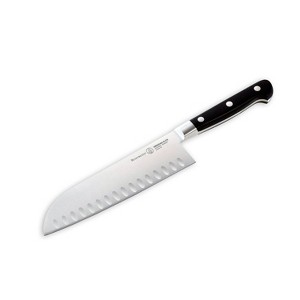 Messermeister Meridian Elite 7-Inch Kullenschliff Santoku Knife - 1 of 4