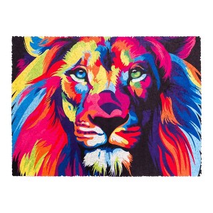 Unidragon Hologram Lion 500 Piece Wooden Jigsaw Puzzle - 1 of 4