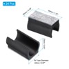 Unique Bargains No Noise Rectangle Furniture Chair Leg Cover with Felt Pad 24 Pcs - 2 of 4