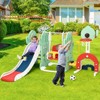 7 In 1Toddler Slide and Swing Set, Indoor and Outdoor Kid Slide for Toddlers Age 1-3, Playground - 2 of 4