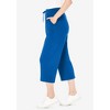 Woman Within Plus Size Petite Sport Knit Capri Pant - 4 of 4