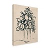 Trademark Fine Art - June Erica Vess  Parchment Posey I Canvas Art - 4 of 4