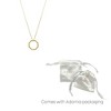 Adornia 14k Gold Plated Bamboo Ring Necklace - 2 of 2