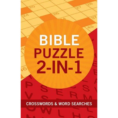 Bible Puzzle 2-In-1 - by  Compiled by Barbour Staff (Paperback)