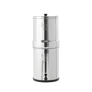 Royal Berkey Water Filtration System with 2 Black Berkey Element Filters, Gravity-Fed, Stainless Steel, 3.25 Gallon - 1 of 3
