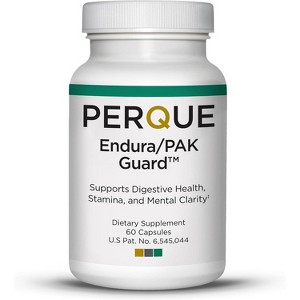 PERQUE Endura/PAK Guard™ – Digestive Health & Energy Support Supplement – 60 Capsules - 1 of 4