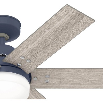 Indigo Blue 44" Pacer 6-Blade Ceiling Fan with LED Light and Remote