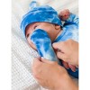 RuggedButts SoftSnooze Newborn Boys Ruffle Knotted Sleep Gown & Hat Set - image 4 of 4