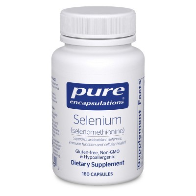 Pure Encapsulations Selenium (Selenomethionine) - Antioxidant Supplement for Immune System, Prostate, Collagen and Thyroid Support