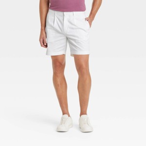 Men's 7" Pleated Trouser Shorts - Goodfellow & Co™ - 1 of 3