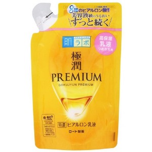 Hada Labo Rohto Gokujyun Premium Milk Hyaluronic Milky Lotion (4.73 oz / 140 mL Refill Bag) | Hadalabo | SKIN CARE FROM JAPAN - 1 of 2