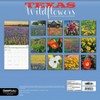 Trends International 2025 Texas Wildflowers Wall Calendar: Monthly Art, 12x12 Inches, Saddle Stitch Binding, All Ages - 4 of 4