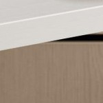 with backboard | curved edge with detachable garbage rack