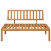 vidaXL Patio Pallet Middle Sofa Bench - Modular Outdoor Garden Furniture - Solid Acacia Wood - 47.2"x36.2"x27.2" - Assembly Required - 3 of 4