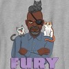 Boy's The Marvels Nick Fury Cat Portrait T-Shirt - image 2 of 4