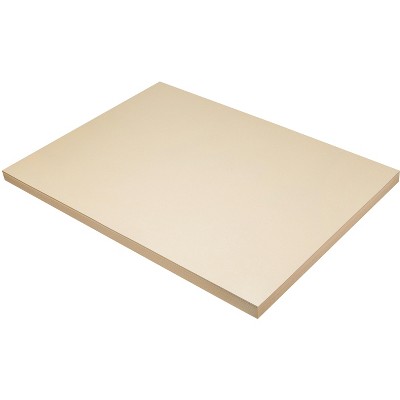 Pacon Medium Weight Tagboard, 18 x 24 Inches, 9 Pt, Manila, pk of 100