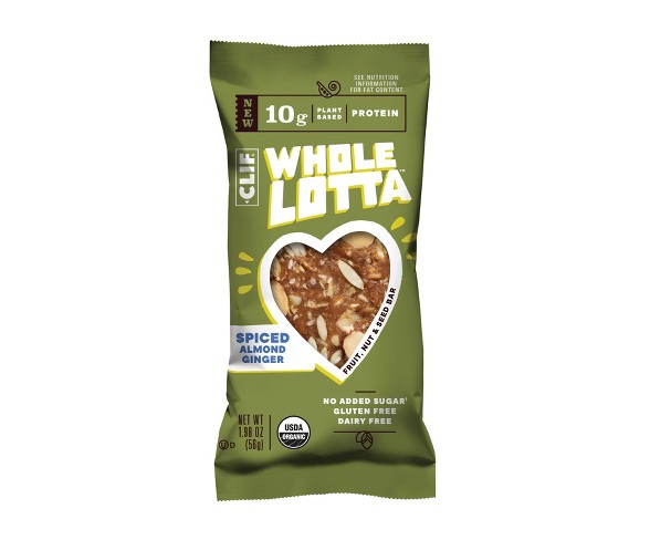 Clif Whole Lotta Spiced Almond Ginger Nutrition Bar - 1ct