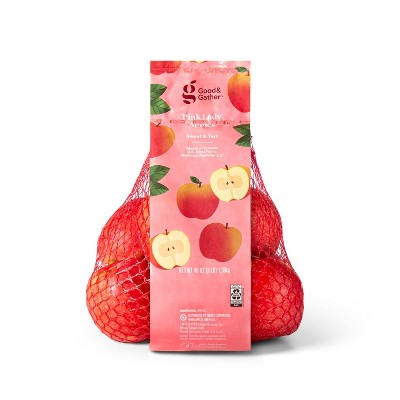 Organic Pink Lady Apples Bag at Whole Foods Market