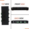 4 Zone Channel Speaker for Home Theater with Enhanced Sound Quality, Wireless, Compatible with All Devices - 2 of 4