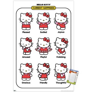 Trends International Hello Kitty - Current Happiness Unframed Wall Poster Prints - 1 of 4