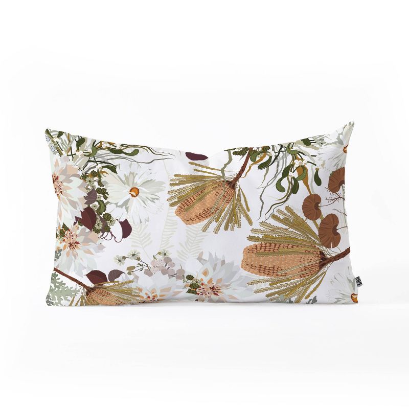 Iveta Abolina Juliette Charm Oblong Lumbar Throw Pillow Brown - Deny Designs, 1 of 5