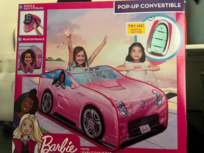 Barbie car online tent