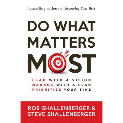 Do What Matters Most - by  Rob Shallenberger & Steve Shallenberger (Paperback)