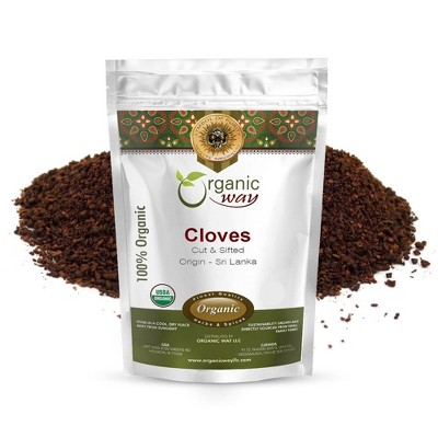 Organic Cloves Cut & Sifted 1 Lbs