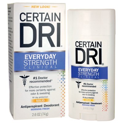 Certain Dri Extra Strength Solid Antiperspirant and Deodorant - Morning Fresh - 2.6 oz.