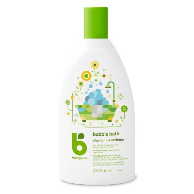 Babyganics Bubble Bath Chamomile Verbena - 20 fl oz Packaging May Vary