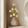 Northlight 28" Cream/Green Artificial Floral Spring Pick - 2 of 4