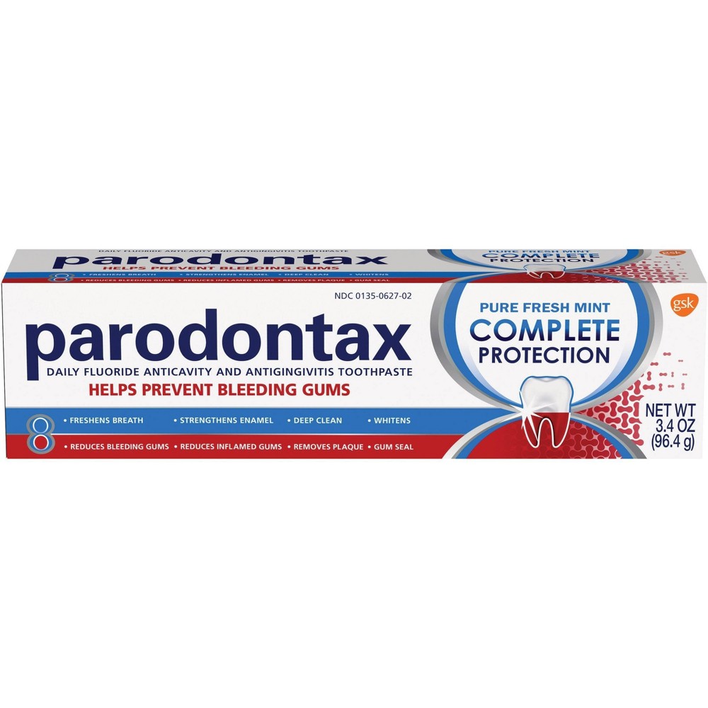 Photos - Toothpaste / Mouthwash Parodontax Fluoride Anticavity & Antigingivitis Complete Protection Fresh 