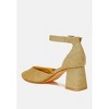 Taznia Glitter Block Heel Women Sandals - 3 of 4