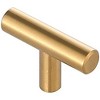 Elegant Lighting Quinn Brass T Bar Pull Multipack (set of 10) - 4 of 4