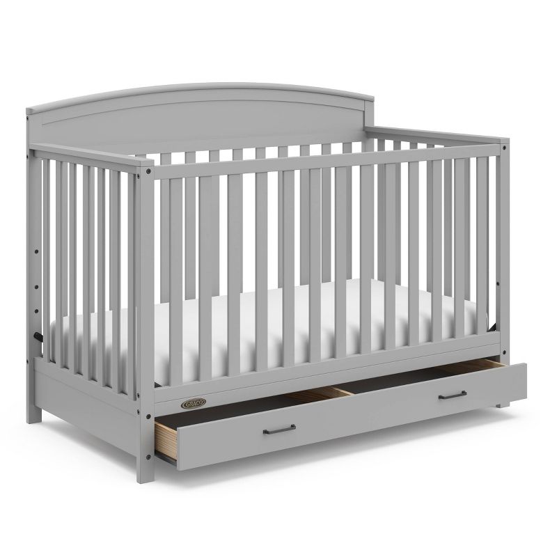 Graco Benton 5-in-1 Convertible Crib with Drawer, 3 of 13