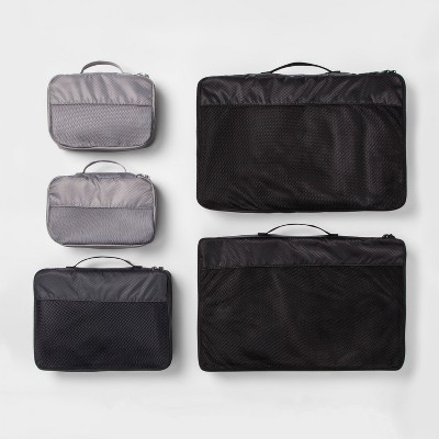 packing cubes black