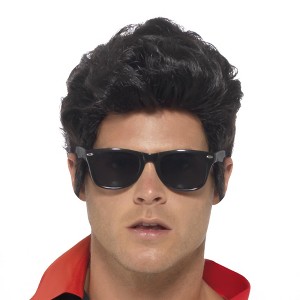 Smiffys Black 50s Glasses Adult Costume - 1 of 4