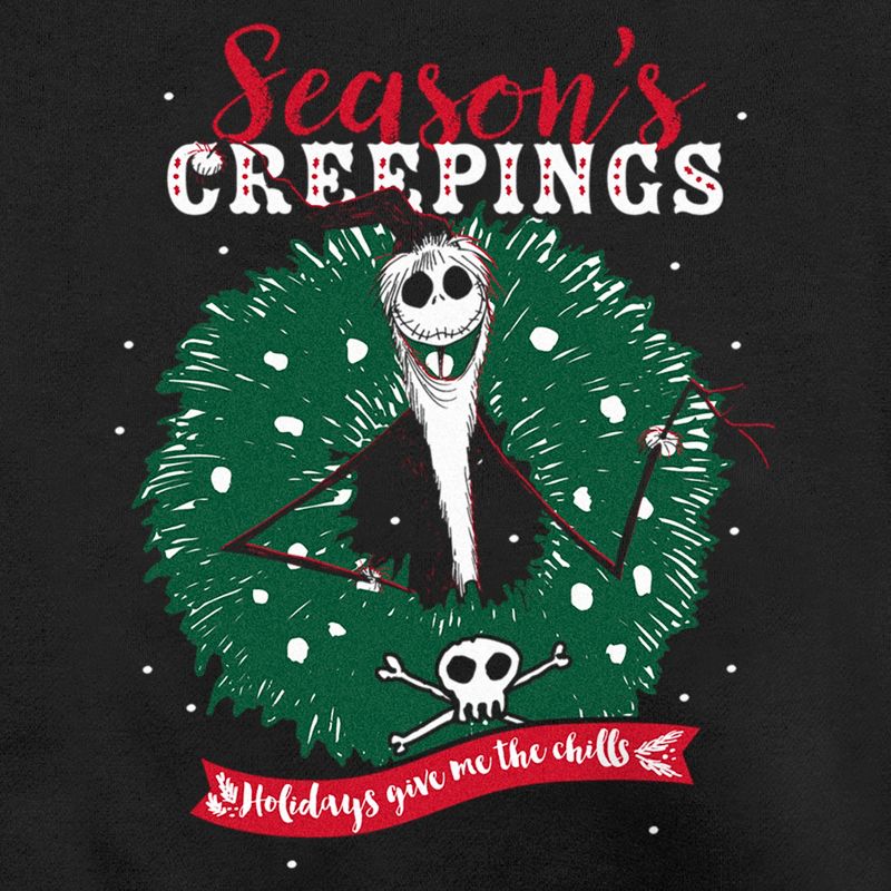 Men's The Nightmare Before Christmas Jack Season's Creepings Sweatshirt, 2 of 5