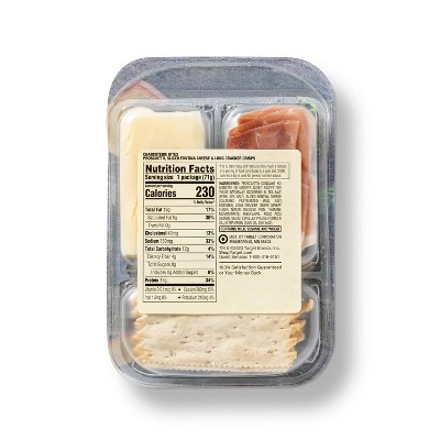 Prosciutto, Fontina Cheese Sliced, Long Cracker Crisps - 2.5oz - Good & Gather™