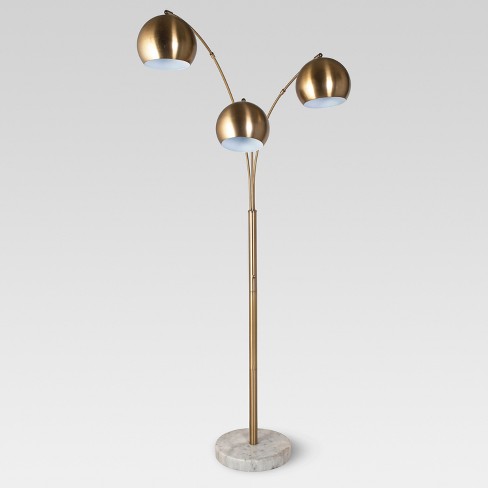 Span 3 Head Metal Globe Floor Lamp Project 62 Target