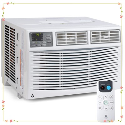 8000 BTU Window Air Conditioner With Remote Control, Window AC Cools Up to 350 Sq.Ft