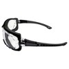 2 Pairs of Global Vision Eyewear Octane Safety Motorcycle Glasses with Clear, Smoke Lenses - 2 of 4