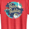 Women's - Disney - Beach Buddies Short Sleeve Graphic T-Shirt - 2 of 4