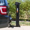 Silver Spring 48" x 27.75" Folding Steel Scooter/Wheelchair Carrier with Ramp & Hitch Mount, 500 lb. Load Capacity, Folds Against Back of Your Vehicle - 4 of 4