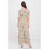 WEST K Women's Jana Short Sleeve Knit Jumpsuit - 3 of 4