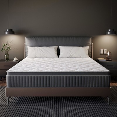 Swedrea Hybrid Mattress Medium Cooling Gel Memory Foam with CertiPUR-US and Oeko TEX Certified