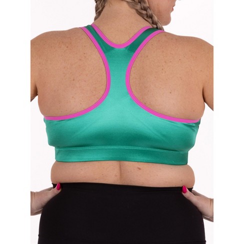 ENELL Full Figure High Impact Sports Bra 5 Black 