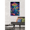 Trends International Simonetta Zambelli - Psychedelic Mushrooms Framed Wall Poster Prints - 2 of 4